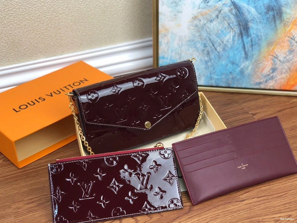 Cheap VUITTON FÉLICIE LOUIS POCHETTE 0808